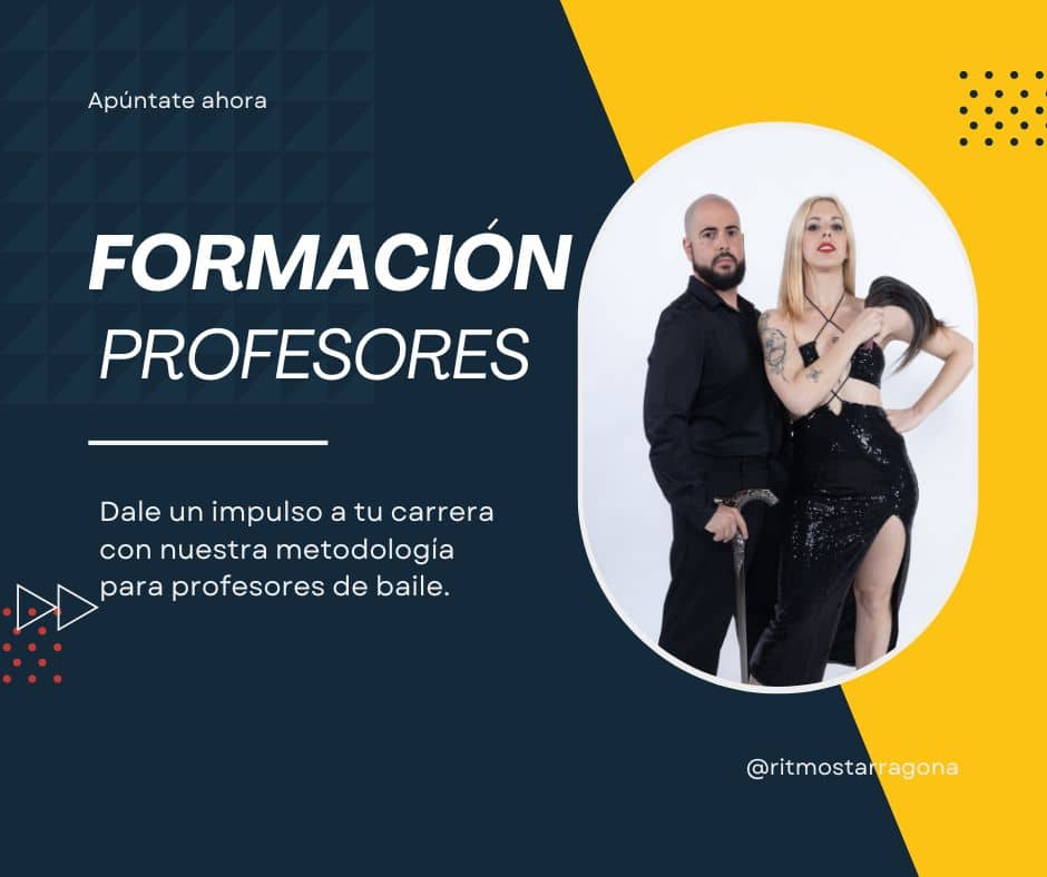 Formación para profesores e instructores de baile Ritmos tarragona, crea tu propia escuela de baile